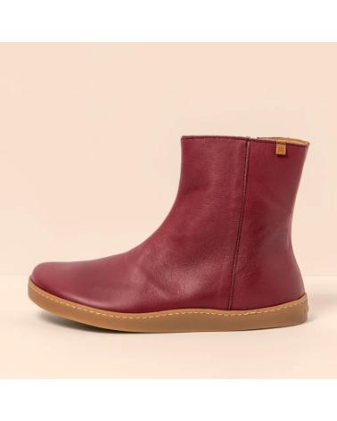BOTINS DE PELE EL NATURALISTA ORIGEN 5918 VERMELHO BORGONHA PARA MULHER AZUL