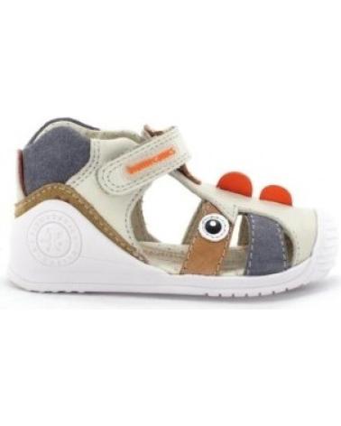 SANDALIA BIOMECANICS 202147 BEIGE BEIGE