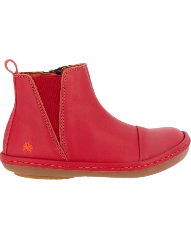 ART COMPANY BOTAS MENINA GRASS A709 VERMELHO ROJO