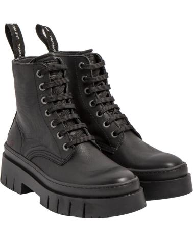 ART COMPANY BOTA MUJER CORDONES AMBERES 1953 - NEGRO