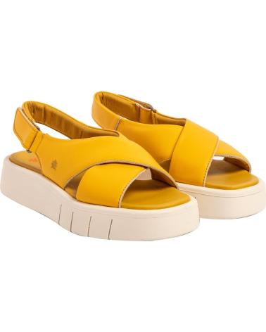 ART COMPANY SANDALIA MUJER PLATAFORMA MALAGA 1855 - AMARILLO