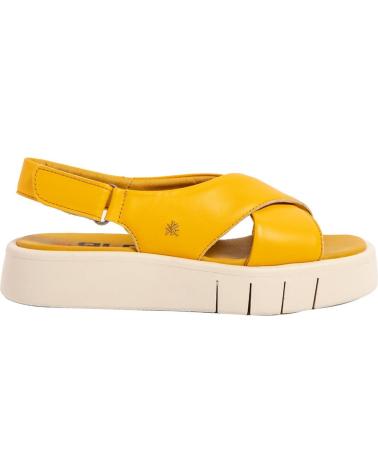 ART COMPANY SANDALIA MUJER PLATAFORMA MALAGA 1855 - AMARILLO