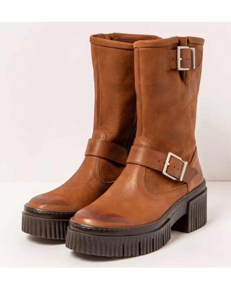 BOTTES ART COMPANY YORK 1397 À BOUCLES, MARRON MARRN