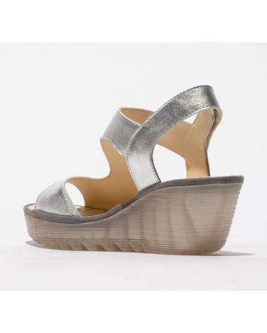 KEILSANDALE FLY LONDON YOXA 576 SILBER VARIOS COLORES