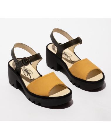 SANDALIA FLY LONDON TULL 503 AMARILLA AMARILLO