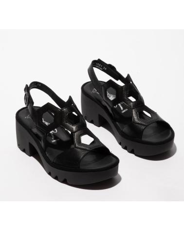 FLY LONDON SANDALIA TEWA 573 NEGRO NEGRO