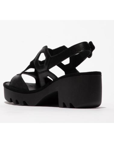 FLY LONDON SANDALIA TEWA 573 NEGRO NEGRO