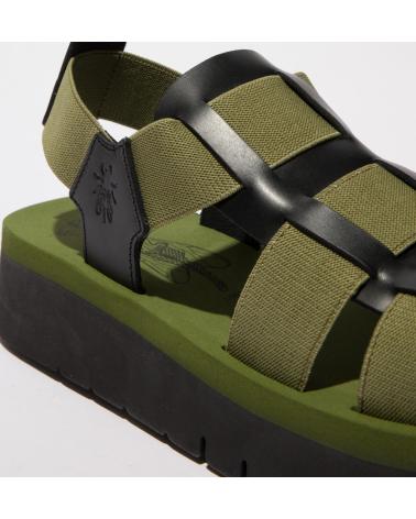 FLY LONDON SANDALIA SAMB 245 VERDE VERDE