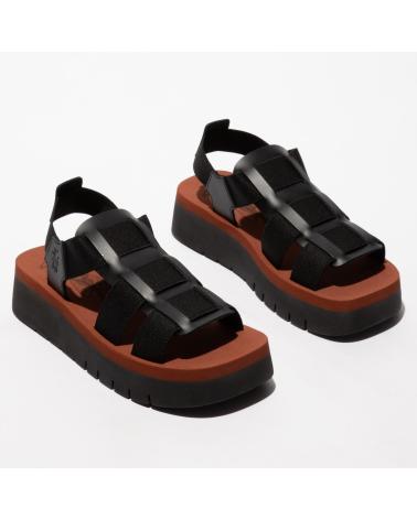 SANDALIA FLY LONDON SAMB 245 NEGRA NEGRO