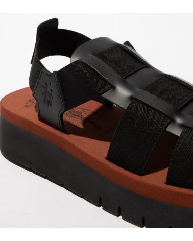 SANDALIA FLY LONDON SAMB 245 NEGRA NEGRO