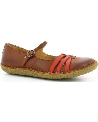 KICKERS ZAPATO MUJER HIBOU - ROJO
