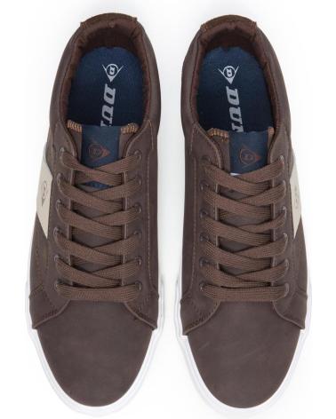 DUNLOP ZAPATILLAS TENIS CASUAL HOMBRE MARRON