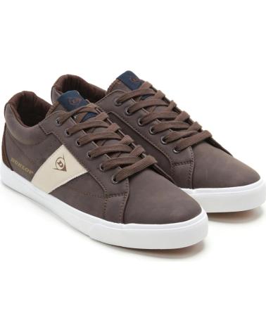 DUNLOP ZAPATILLAS TENIS CASUAL HOMBRE MARRON