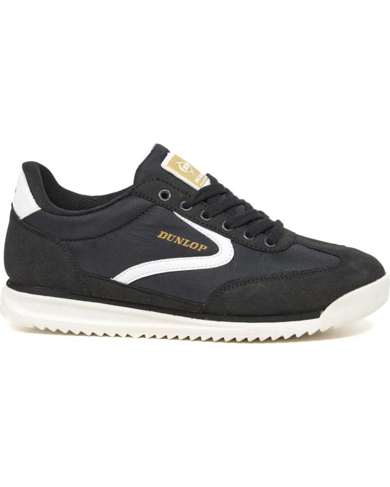 DUNLOP ZAPATILLAS DEPORTIVA 70S HOMBRE NEGRO