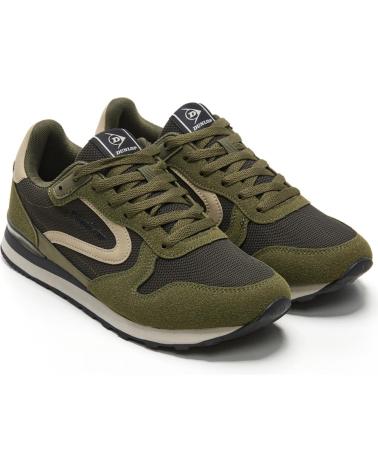 DUNLOP ZAPATILLAS RUNING RETRO HOMBRE KAKI