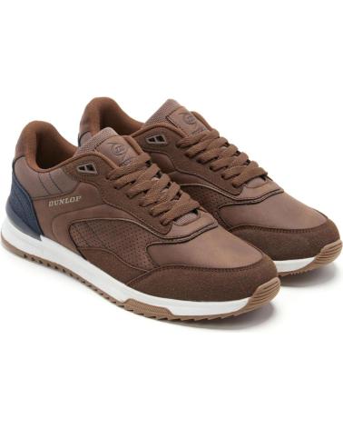 DUNLOP ZAPATILLAS CASUAL RUNING HOMBRE MARRON
