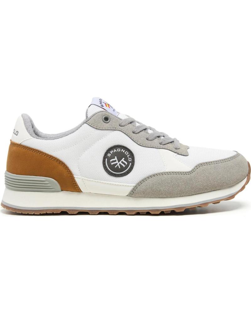 SPAGNOLO ZAPATILLAS CASUAL RUNING GRIS