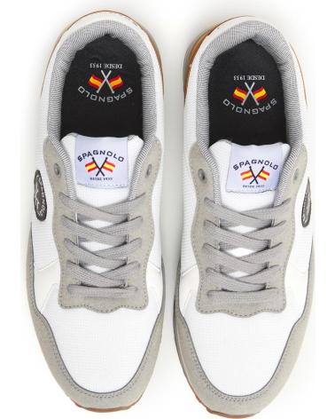 SPAGNOLO ZAPATILLAS CASUAL RUNING GRIS