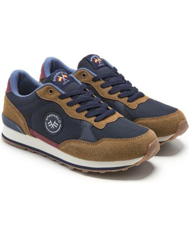 SPAGNOLO ZAPATILLAS CASUAL RUNING MARINO