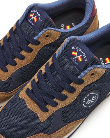 SPAGNOLO ZAPATILLAS CASUAL RUNING MARINO