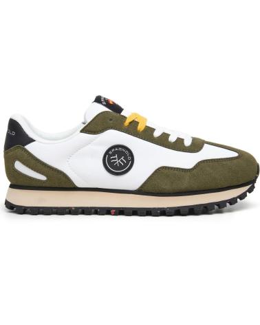 SPAGNOLO ZAPATILLA TIEMPO LIBRE RUNNING HOMBRE BLANCO Y VERDE