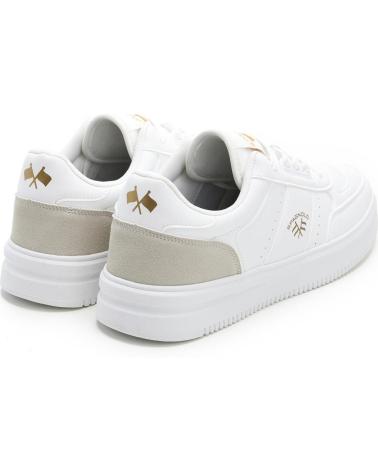 SPAGNOLO ZAPATILLA TIPO BASKET DE HOMBRE BLANCO