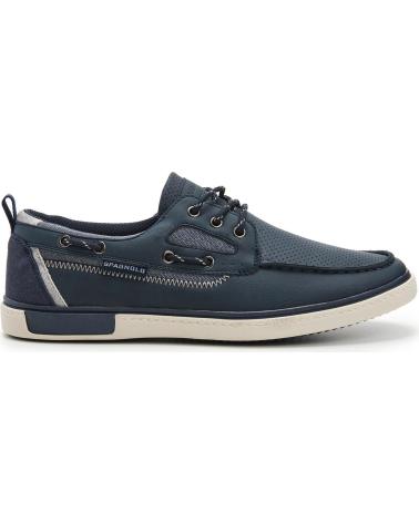 SPAGNOLO ZAPATILLA CASUAL DE TIPO NAUTICO HOMBRE MARINO