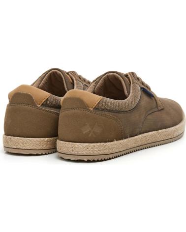 SPAGNOLO BAMBA YUTE SSINTETICO CORDONES TAUPE