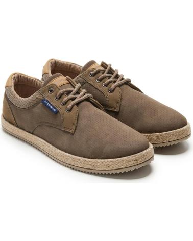 SPAGNOLO BAMBA YUTE SSINTETICO CORDONES TAUPE