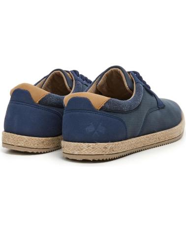 SPAGNOLO BAMBA YUTE SSINTETICO CORDONES MARINO