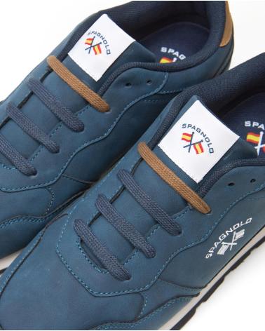 SPAGNOLO ZAPATILLAS CASUAL RUNING MARINO