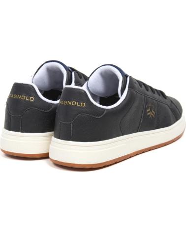 SPAGNOLO ZAPATILLAS CASUAL TENIS NEGRO
