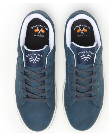 SPAGNOLO ZAPATILLAS CASUAL TENIS MARINO
