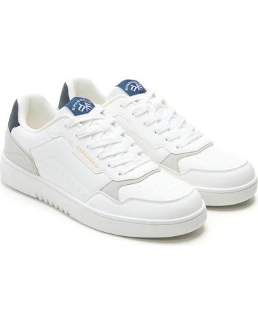 SPAGNOLO ZAPATILLAS CASUAL BASKET BLANCO
