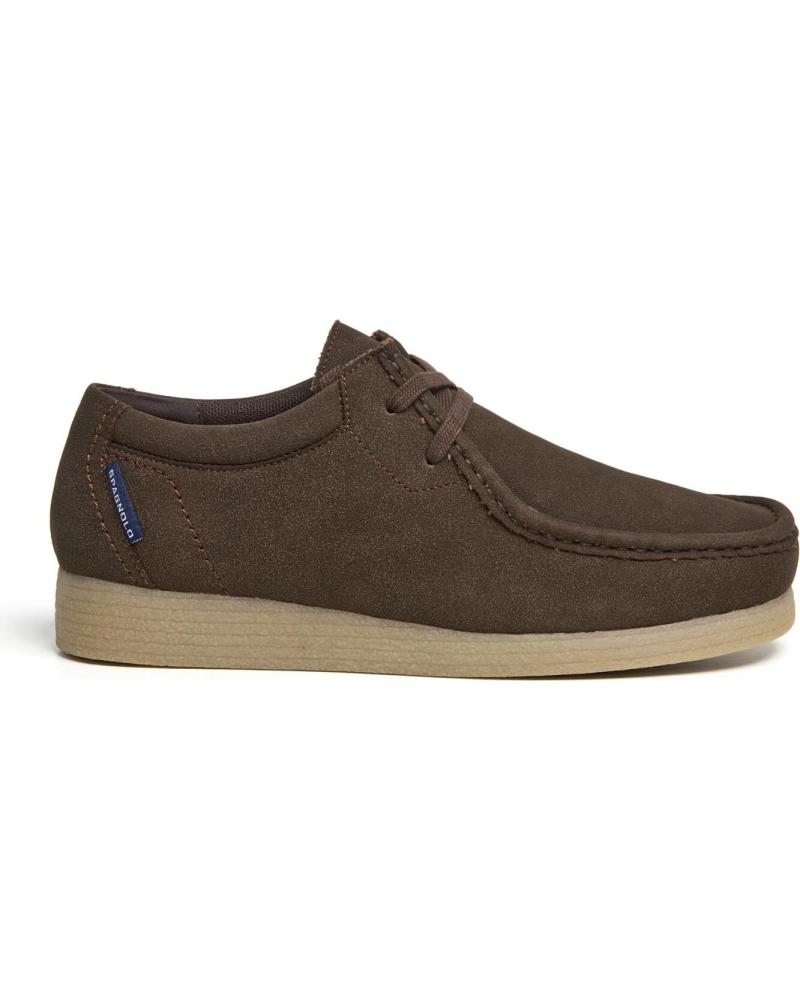 SPAGNOLO ZAPATILLAS CASUAL RUNING MARRON