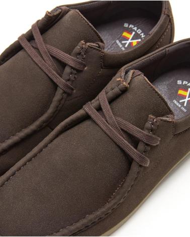 SPAGNOLO ZAPATILLAS CASUAL RUNING MARRON