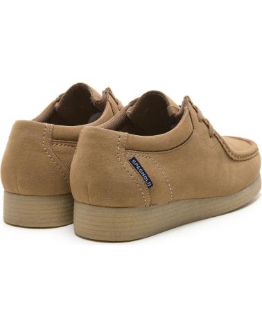 SPAGNOLO ZAPATILLA CASUAL WALLABI BEIGE