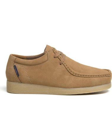 SPAGNOLO ZAPATILLA CASUAL WALLABI BEIGE