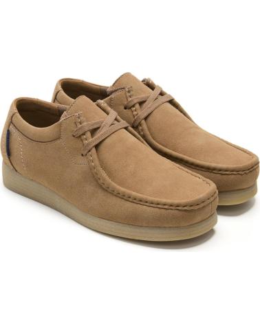 SPAGNOLO ZAPATILLA CASUAL WALLABI BEIGE