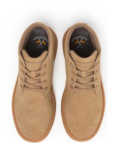 SPAGNOLO BOTIN CASUAL BLUCHER BEIGE