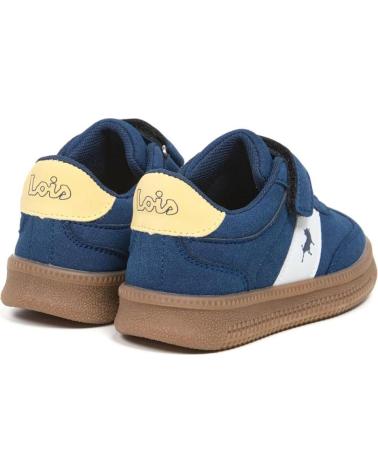 LOIS JEANS ZAPATILLAS DE TIEMPO LIBRE DE NINO TIPO FUTSAL CON CIERRE DE MARINO