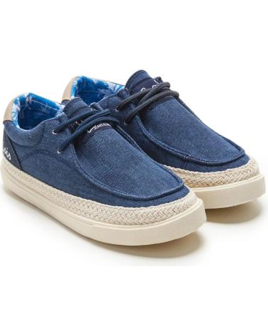 LOIS JEANS BAMBA YUTE TEXTIL CON CORDONES LOIS MARINO
