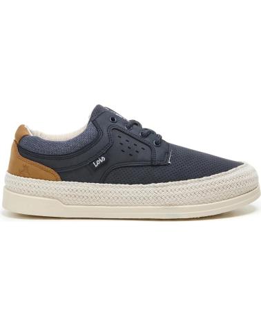 LOIS JEANS BAMBA YUTE TEXTIL CORDONES LOIS AZUL