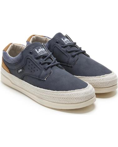 LOIS JEANS BAMBA YUTE TEXTIL CORDONES LOIS AZUL