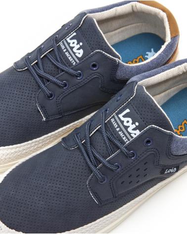 LOIS JEANS BAMBA YUTE TEXTIL CORDONES LOIS AZUL