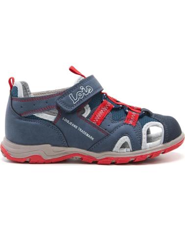 LOIS JEANS SANDALIA URBANA CERRADA PUNTERA LOIS NINO LOIS MARINO