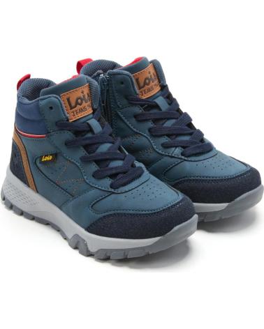 BOTIM LOIS JEANS CASUAL OUTDOOR MARINHO COM FECHO INTERIOR MARINO