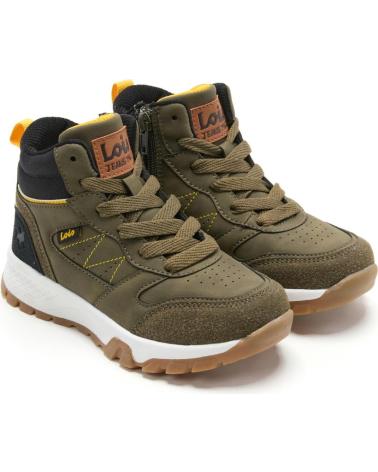 BOTIM LOIS JEANS CASUAL OUTDOOR CÁQUI COM FECHO INTERIOR KAKI