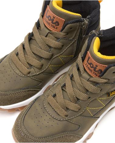 BOTIM LOIS JEANS CASUAL OUTDOOR CÁQUI COM FECHO INTERIOR KAKI