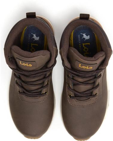 LOIS JEANS BOTIM CASUAL OUTDOOR - COR CASTANHO MARRON